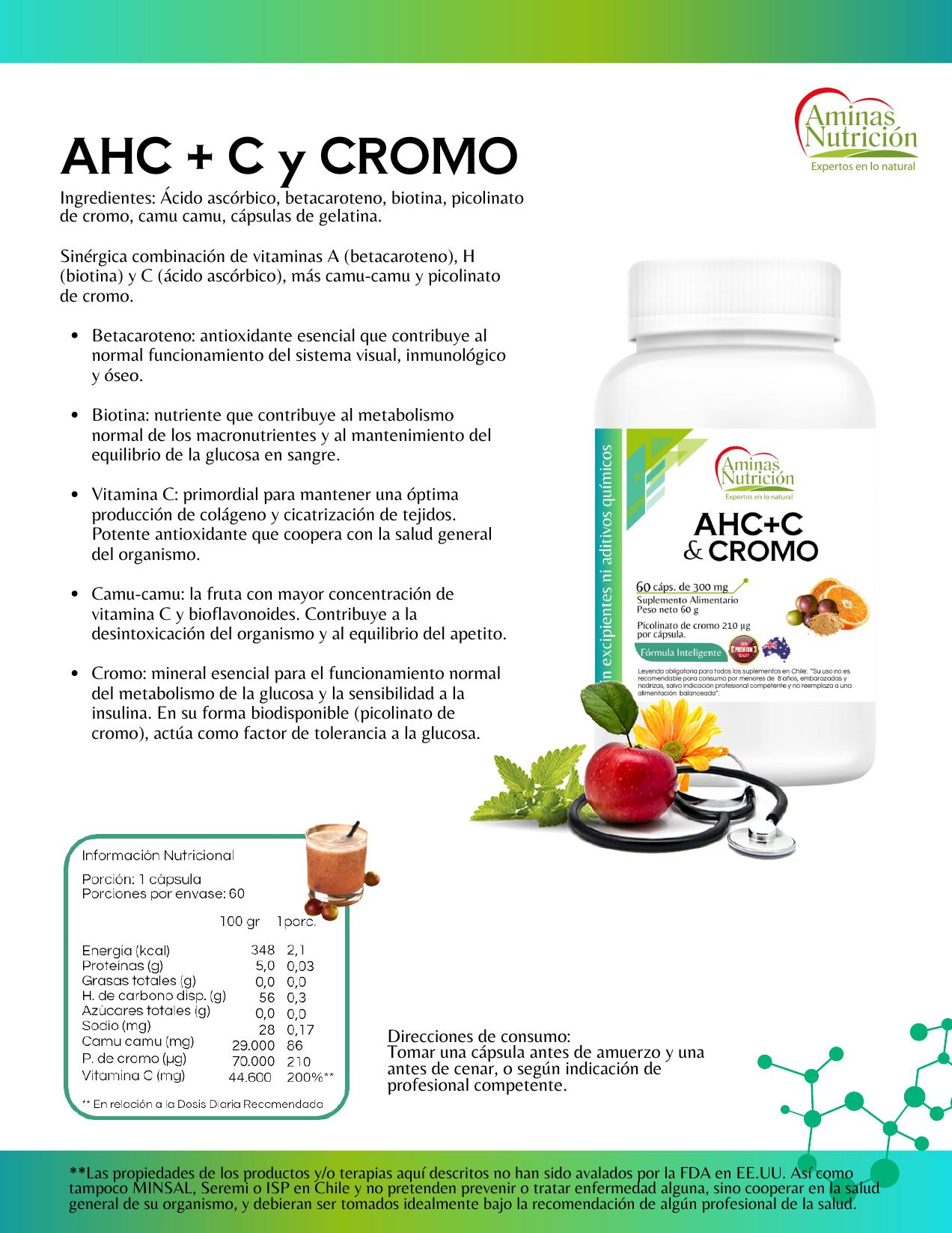 Ficha AHC + C y Cromo