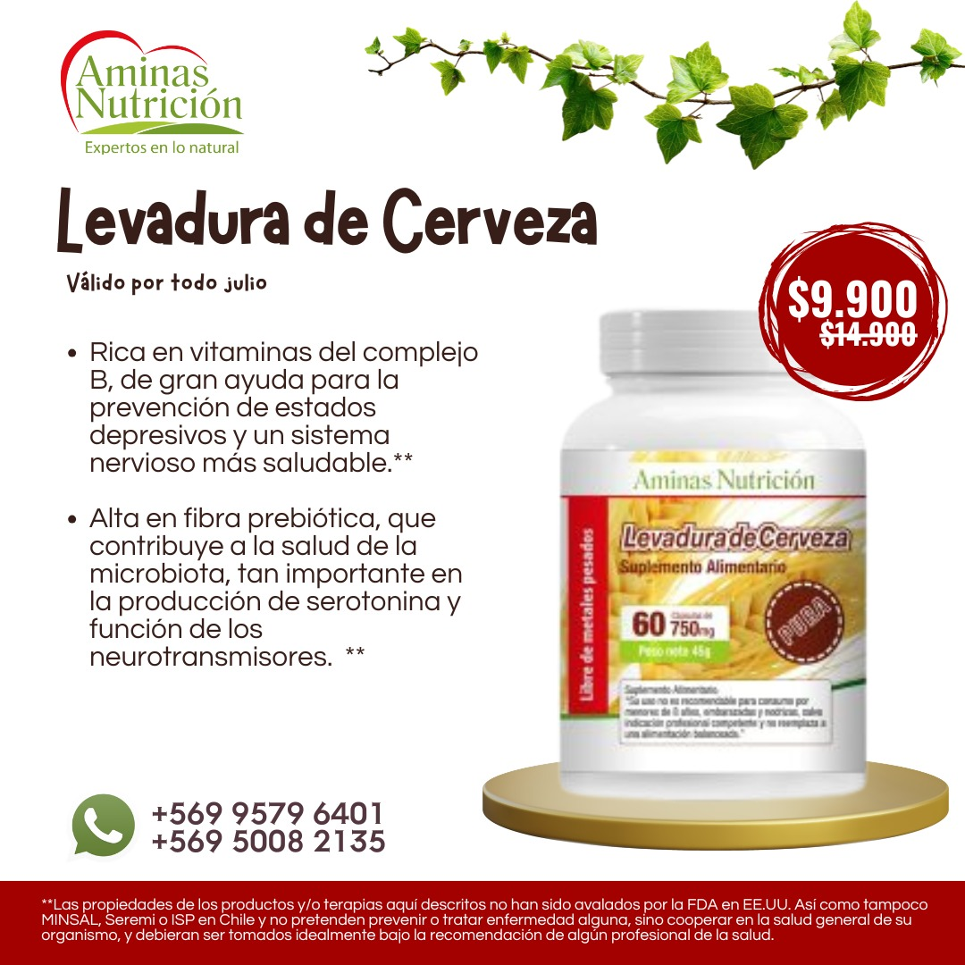 Oferta Levadura de Cerveza — $9.900